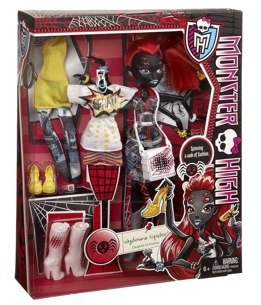 Mattel CBX44 Monster High I Love Fashion Wydowna Spider Doll